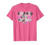 Mean Girls You are So Fetch Cœur de la Saint-Valentin T-Shirt, Homme, Rose Chiné, M