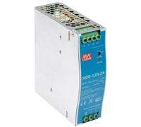 Mean Well Alimentation - 1 Sortie - 120 W - 24 V - 5 à - Montage Sur Rail Din - Pour Usége Industriel