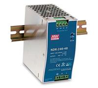 Mean Well Bloc d'alimentation à découpage AC/DC pour Montage sur Rail DIN 240 W 48 V NDR-240-48