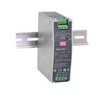 MEAN WELL Convertisseur DC-DC de type rail DIN 240 W, 16,8 à 33,6 V CC, entrée 48 V, sortie 5 A