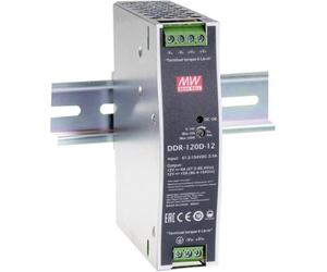 Mean Well DDR-120B-12 Convertisseur DC-DC type rail DIN 120 W, 12 V/10 A
