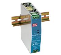 Mean Well EDR-75 Series EDR-75-12V24V48V Rail DIN industriel à sortie unique 75 W (EDR-75-48)