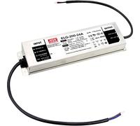 MEAN WELL ELG-200-24D2-3Y Transformateur pour LED, Driver de LED à tension constante, à courant constant 201.6 W 8.4 A 12 - 24 V/DC dimmable, protection contre