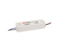 Mean Well Bloc d'alimentation étanche LPV-60-12 12 V 5 A AC-DC avec pilote LED, Blanc