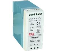 Mean Well MDR DC Power Supply 24V | MDR-40-24