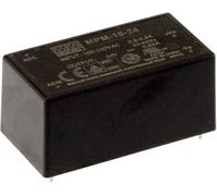 MEAN WELL MPM-15-15 Alimentation CA/CC pour circuits imprimés 15 V/DC 1 A 15 W