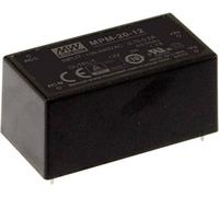 MEAN WELL MPM-20-12 Alimentation CA/CC pour circuits imprimés 12 V/DC 1.8 A 21.6 W