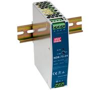 Mean Well NDR-75-12 12V / 78W Alimentation Din Rail Slim/Économique