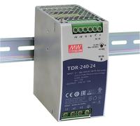 Mean Well Tdr 240 24 Bloc d'alimentation pour profilés chapeau Bloc d'alimentation Din Rail 24 V/Dc 10 A 240 W
