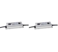 Mean Well XLG-150-24-A Bloc d'alimentation LED IP67 150 W 24 V 6,25 A (Lot de 2)
