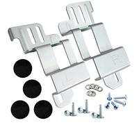 MEANHDAG SK-DH Kit d'empilage pour lave-linge et sèche-linge Samsung 61 cm de large à chargement frontal, solution d'économie d'espace pour ensembles de machines à linge empilables, toutes les pièces