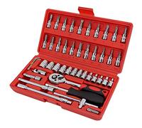 Meanhoo Lot de 46 clés dynamométriques pour vélo - Clé dynamométrique en pouces - Kit d'outils pour vélo