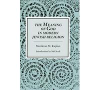 Meaning of God in Modern Jewish Religion