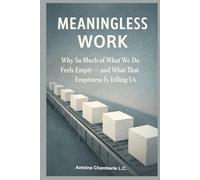 Meaningless Work: Why So Much of What We Do Feels Empty - and What That Emptiness Is Telling Us