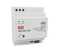 MeanWell KNX-40E-1280 Alimentation KNX Konnex 30 V 1280 mA 38,4 W pour rail DIN binaire