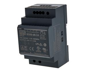 MeanWell MeanWell HDR-60-24 Power Supply 2,5A