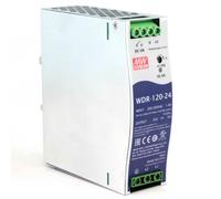 MeanWell WDR-120-24 Bloc D'Alimentation 24V 5A De Barre din