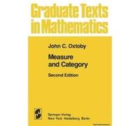 Measure and Category - [Version Originale] John C Oxtoby (Auteur)