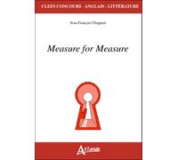Measure for measure - Shakespeare - CHAPPUIT J-F. - Atlande Eds - broché - Méthode de langue