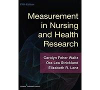 Measurement In Nursing And Health Research