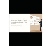 Measuring Product-Market Fit: Leading Indicators and Mistakes