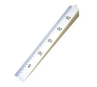 Measuring Ruler, Door Gap Measuring Tool for Home, Portable Design with Precision Function, Checker Tools for, Renovation, Workshop, Window Fitting, Woodworking and Machinery Use, 3.94 Inches