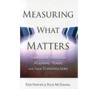 Measuring What Matters : Simplified Tools For Aligning Teams And Their Stakeholders