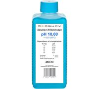 Measury Solution d'étalonnage pH 10.00, fabriquée en Allemagne - 250 ml de solution tampon pH - Solution d'étalonnage liquide d'étalonnage