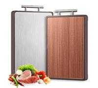 Meat Cutting Board, Non-Slip Cutting, 16,53 x 10,43 x 0,86 pouces, Double Sided Boards, Easy Clean, Black, 1 Piece, Vegetables, Pastry, Bread, Sushi, Raw, Cooked, Home, Restaurant, Commercial
