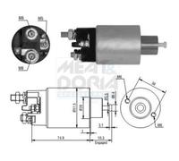 MEAT & DORIA 231803 Commutateur de colonne de direction