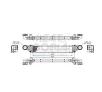 MEAT & DORIA Intercooler Refroidisseur Llk pour Mercedes W211 S211