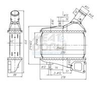 MEAT & DORIA Ladeluftkühler 995450 Pour Honda CR-V III 2.2i-DTEC 4WD