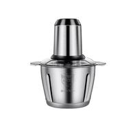 Meat Grinder 2l Stainless Steel Electrical Food Processor Blender Mixer Machine for Kitchen Fruits