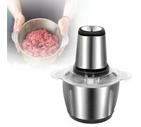 Meat Grinder, Nouveau Fonctionnel en Acier Inoxydable Allemand 2024, Processingus 300W pour Cuisine Maison et Commerciale (Noir)