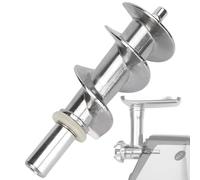 Meat Grinder Screw - Stainless Steel Mincer Screw | Meat Grinder Parts For Kitchen | Safe Food Grinding Screws | Installation Stainless Steel For Electric Mutton Grinding Use