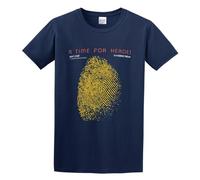 Meat Loaf A Time for Heroes Print Unisex T-Shirts Men Tee Cotton Tops Navy Shirt 3XL