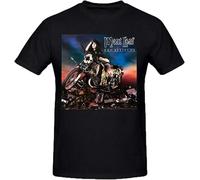 Meat Loaf Bad Attitude Men's T-Shirt Graphic Unisex Black Tee Manches Courtes(Medium)