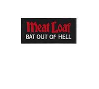 Meat Loaf Bat Out Of Hell Écusson Patch en fer brodé sur accessoire