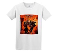 Meat Loaf Bat Out of Hell Print Unisex T-Shirts Men Tee Cotton Tops White Shirt 3XL