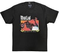 Meat Loaf - "Bat Out Of Hell" T-Shirt für Herren/Damen Uni RO8206 (M) (Anthrazit)