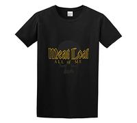 Meat Loaf Bat Out of Hell Unisex 100% Cotton Short-Sleeve T-Shirts Black XL