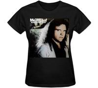 Meat Loaf Blind Before I Stop Print Unisex T-Shirts Men Tee Cotton Tops Black Shirt M