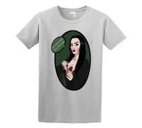 Meat Loaf Braver Than We are Print Unisex T-Shirts Men Tee Cotton Tops Gray Shirt L