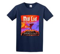 Meat Loaf Live Melbourne Symphony Orchestra Post Print Unisex T-Shirts Men Tee Cotton Tops Navy Shirt XXL