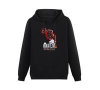 Meat Loaf Mens Heaven Can't Wait Hoody Black 3XL
