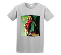 Meat Loaf Welcome to The Neighbourhood Print Unisex T-Shirts Men Tee Cotton Tops Gray Shirt 3XL