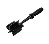 Meat Masher - Food Press Tenderizer, 10.98x2.44x2.44 Inch Ergonomic Nut Chopper & Ground Meat Smasher, Professional Kitchen Meal Prep Tool, Hamburger & Poultry Smasher for Home Kitchen Restaurant
