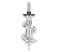 Meat Mincer Screw Replacement | Sturdy Stainless Steel Electric Meat Grinder Parts | Even Grinding for Sausages/Burgers/Pet Food | Compatible with Multiple Grinder Versions (HM-03)