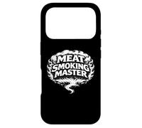 Meat Smoking Master Barbecue Pitmaster Mindset Déclaration Coque pour iPhone 17 Pro