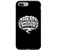 Meat Smoking Master Barbecue Pitmaster Mindset Déclaration Coque pour iPhone 7 Plus/8 Plus